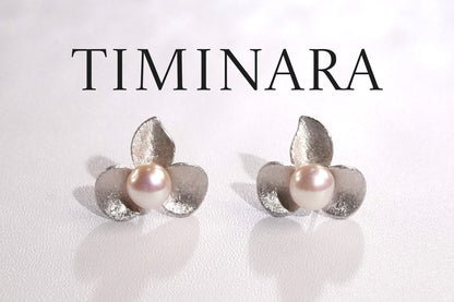 Top Christmas Gift-Timinara Petal Freshwater Pearl Earring-ED0002