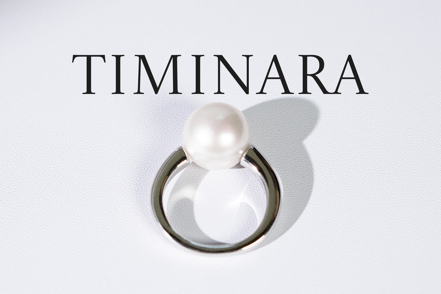 Weihnachtsangebot-Timinara Edison Freshwater Pearl Ring-J0006