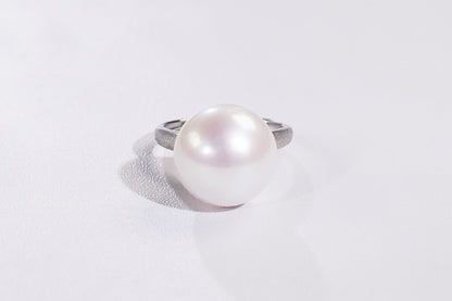 Exclusive Limited Release-Timinara Edison Freshwater Pearl Ring-J0001(Silver)