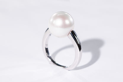 Weihnachtsangebot-Timinara Edison Freshwater Pearl Ring-J0006