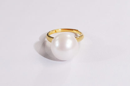 Exclusive Limited Release-Timinara Edison Freshwater Pearl Ring-J0001(GOLD）