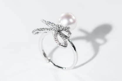 Exclusive Limited Release-Timinara Aurora Freshwater Pearl Ring-J0007