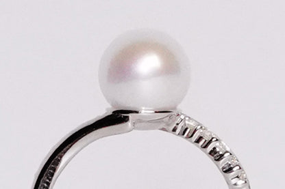 Top Christmas Gift-Timinara Aurora Freshwater Pearl Ring-J0004