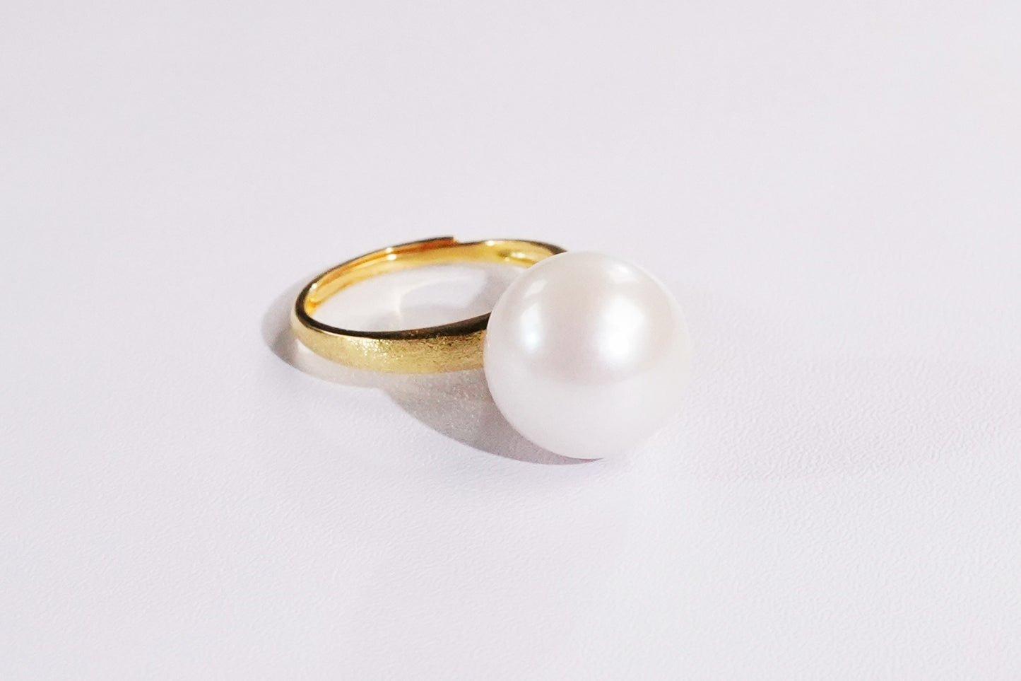 Exclusive Limited Release-Timinara Edison Freshwater Pearl Ring-J0001(GOLD）