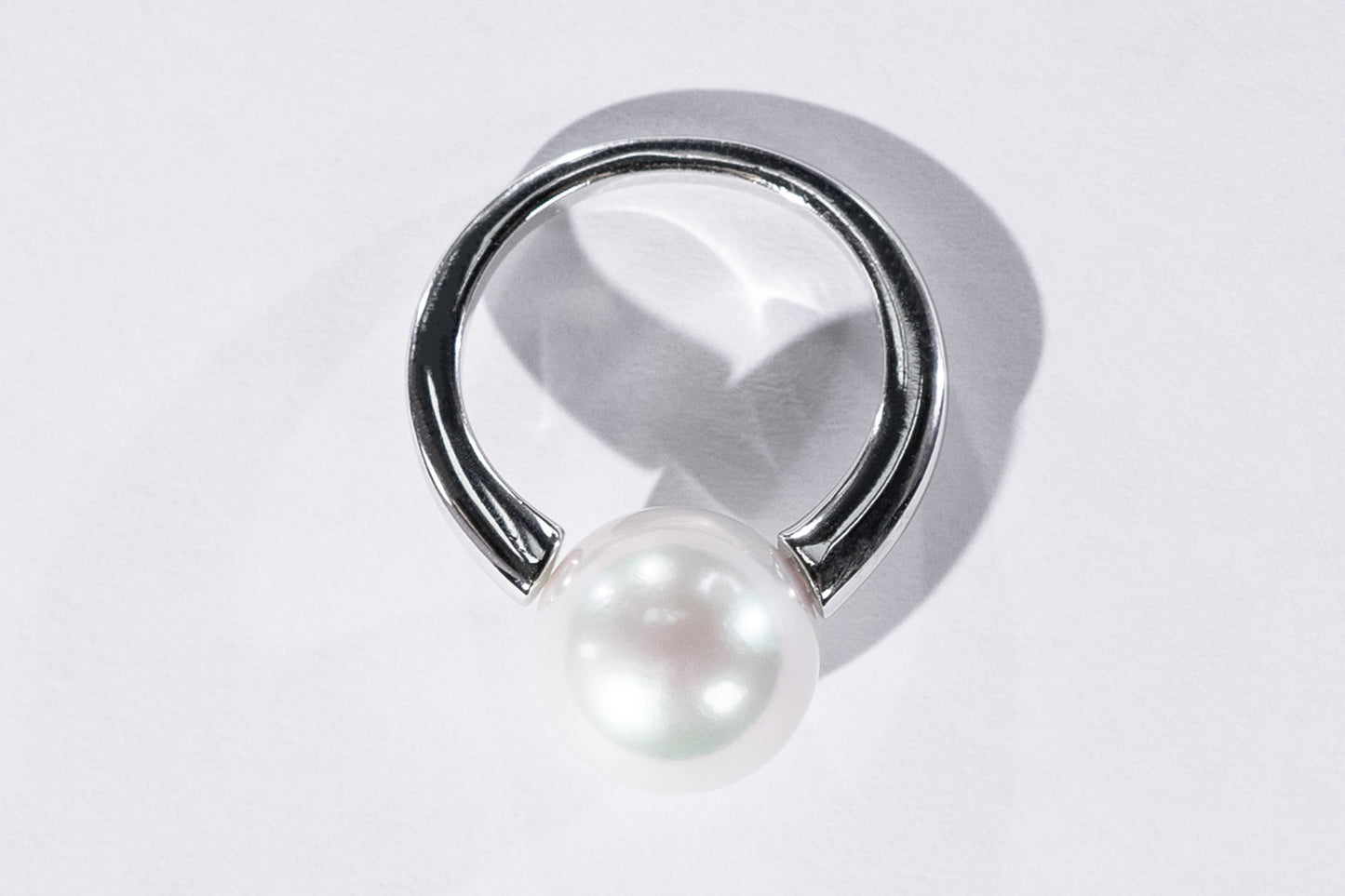 Weihnachtsangebot-Timinara Edison Freshwater Pearl Ring-J0006