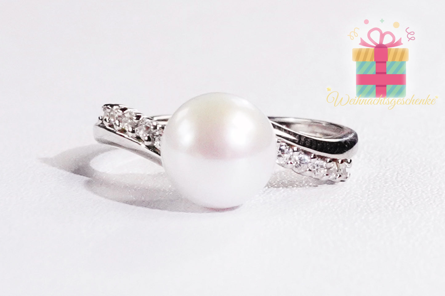 Top Christmas Gift-Timinara Aurora Freshwater Pearl Ring-J0004